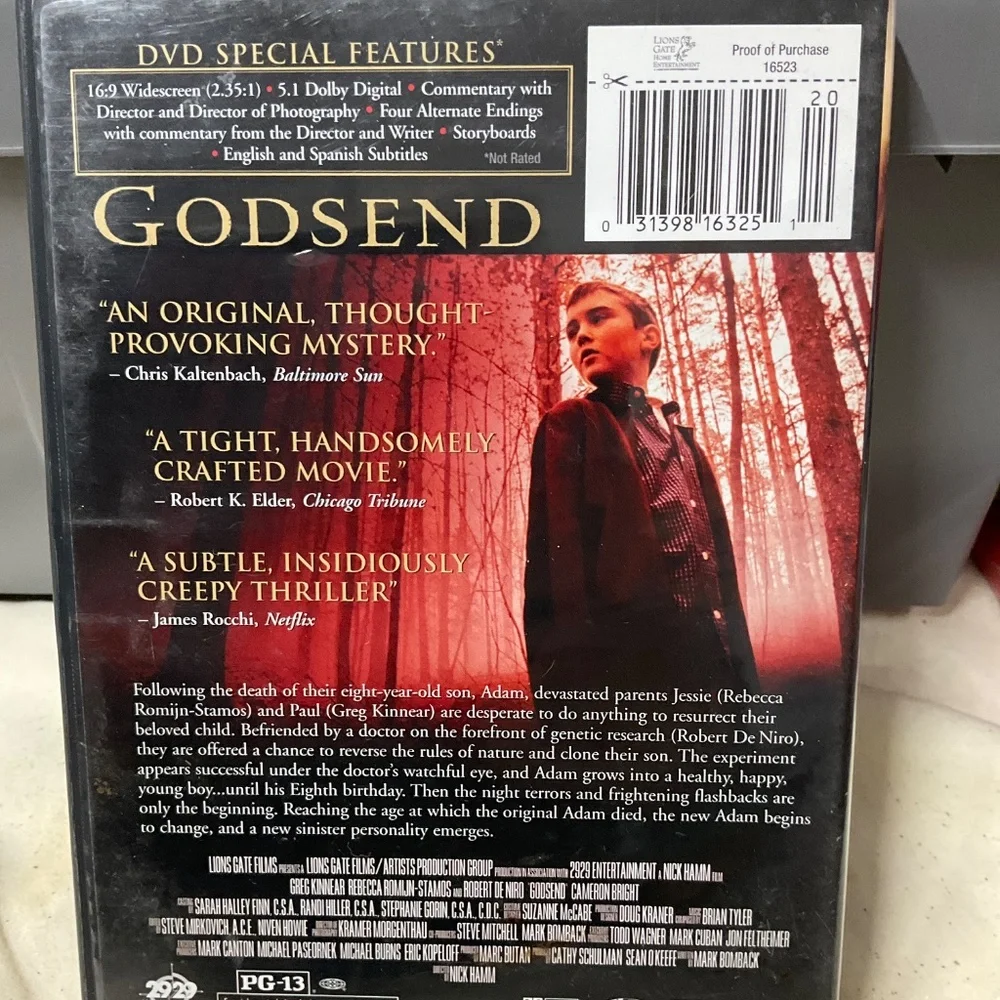 DVD - God Send.   V170
